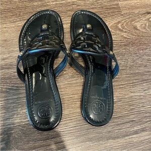 Tory Burch sandals black patent